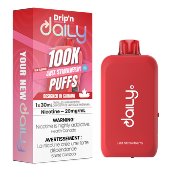 Drip'n by Envi Daily 100K - Just Strawberry Ice
