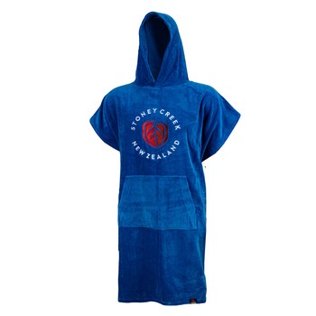 Stoney Creek Adults Towel Hoodie Strong Blue