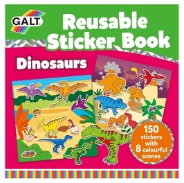 Galt - Reusable Sticker Book - Dinosaurs - 1005101