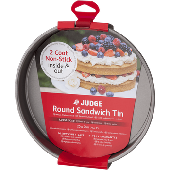 SANDWICH PAN 20CM 8" ROUND NON STICK - JUDGE