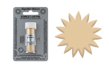 EDIBLE LUSTRE POWDER- GOLD SPARKLE