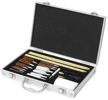 Outdoor Outfitters Universal Cleaning Kit, 26 piece - Alloy Case