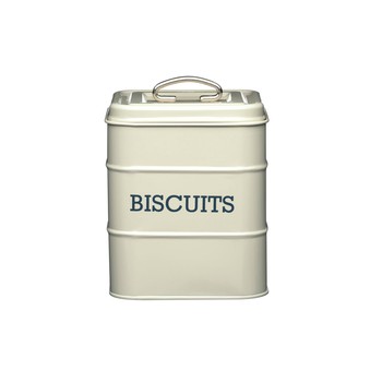 CREAM BISCUIT TIN 'LIVING NOSTALGIA'