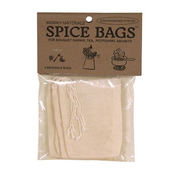 COTTON SPICE BAGS -  SET OF 4