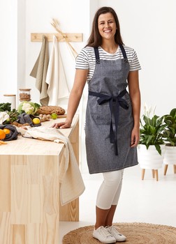 NAVY ECO APRON