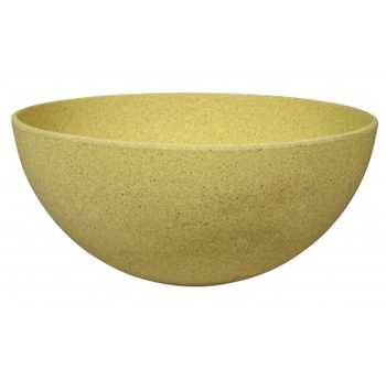 BAMBOO SALAD BOWL - LEMON YELLOW