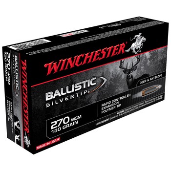 Winchester Ballistic Silvertip .270 WSM 130gr