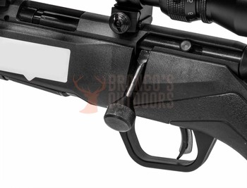 Savage B17 Blued .17HMR Left Hand + 3-9x40 + Suppressor