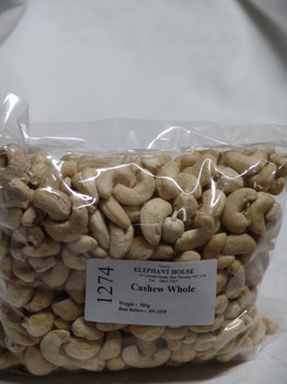 Cashew Whole 500g