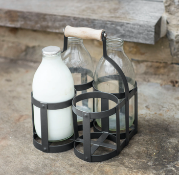 GARDEN TRADING MILK BOTTLE HOLDER - 4 PINT
