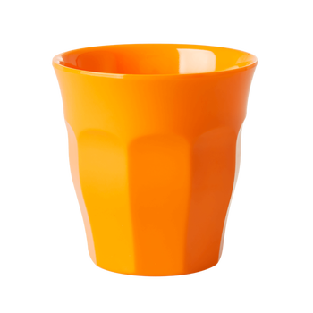 RICE TANGERINE MEDIUM MELAMINE CUP