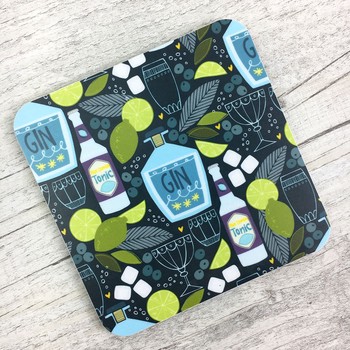 GIN AND TONIC COASTER