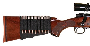 Allen Buttstock Holder - 9 Rifle Cartridges