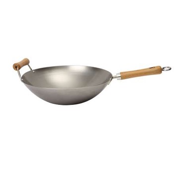 WOK - CARBON STEEL 36CM/14" - SCHOOL OF WOK