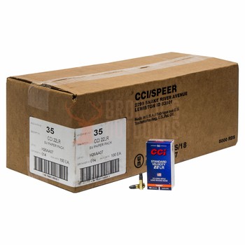 CCI .22LR Standard Velocity Target 40gr 5000 Rounds