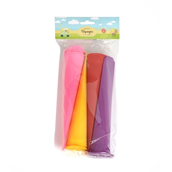 SQUEEZY ICE LOLLY MOULDS - SET OF 4