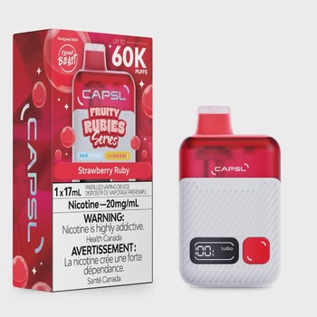 CAPSL AFX17 60K - Fruity Rubies Strawberry Ruby