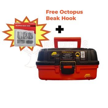 Plano 6101 1 Tray Tackle Box with Octopus beak hook