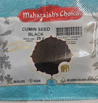 Maharajha Black Cumin 25g