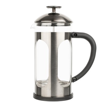 INFUSO SATIN STAINLESS STEEL CAFETIERE - 1 LITRE / 8 CUP