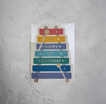 Heyyy Cards - 1st Birthday Xylophone - DCC-001
