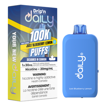 Drip'n by Envi Daily 100K - Just Blueberry Lemon Ice