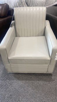 CARTER CREAM SWIVEL ACCENT CHAIR