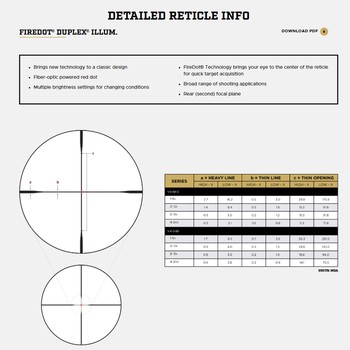 Leupold VX-6HD Gen2 Riflescope 4-24x52 CDS SF Firedot