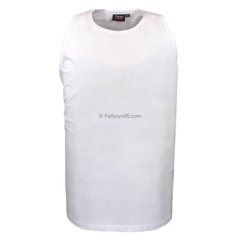 Espionage Plain Vest - T017 - White