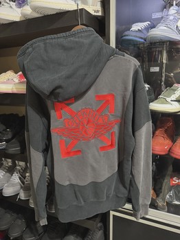 Off White x Jordan Hoodie • Pre-Owned [4594] - view 2