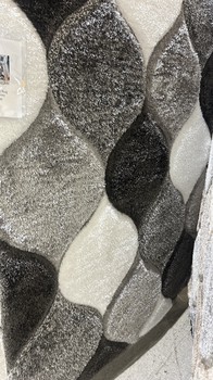 4d shaggy rug 6488 5x8 grey