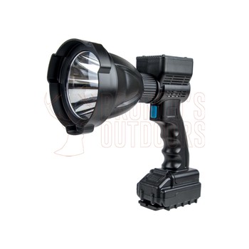 Night Saber 120mm 80w LED 8000 Lumens Rechargeable Spotlight