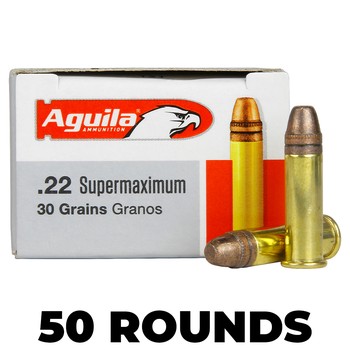 Aguila Super Max Hyper .22 30gr 50 Rounds 1700fps