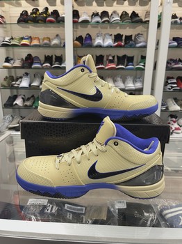 Nike Kobe 4 Protro FC Barcelona Team Gold • Pre-Owned [3839] - view 6