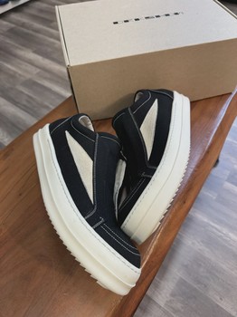 Rick Owen DRKSHD Slip OnS • Pre-Owned [1700] - view 2