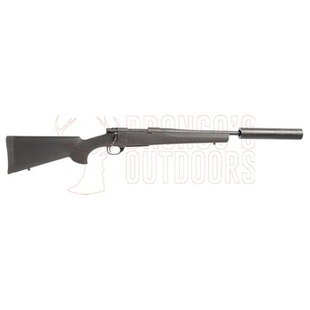 Howa 1500 Blued Black 17" 7mm-08 + Ghost Suppressor