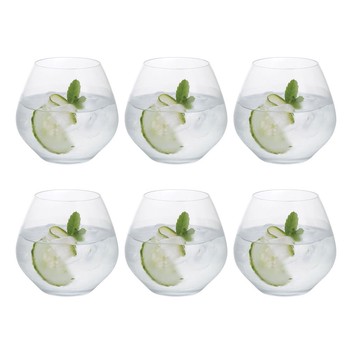 DARTINGTON STEMLESS COPA GLASSES - SET OF 6