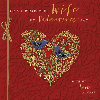 Ling Design - WIFE / LOVE BIRDS-VRRB0028W