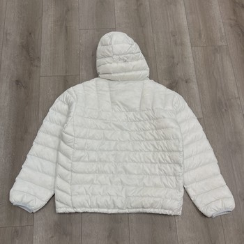 Supreme Micro Down Half Zip Hooded Pullover White • Pre-Owned [6544] - view 2