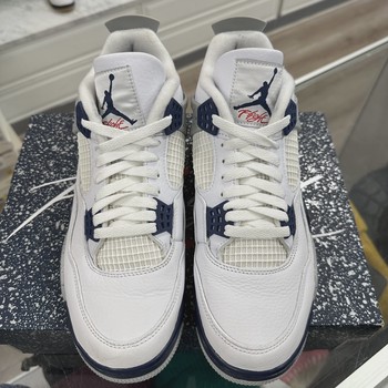Air Jordan 4 Retro Midnight Navy • Pre-Owned [8663] - view 6