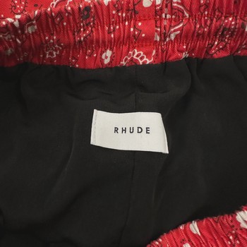 Rhude Red Bandana Shorts • Pre-Owned [6542] - view 4