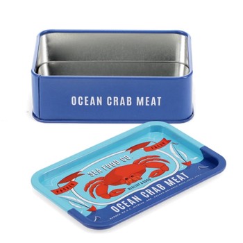 MINI STORAGE TIN - CRAB