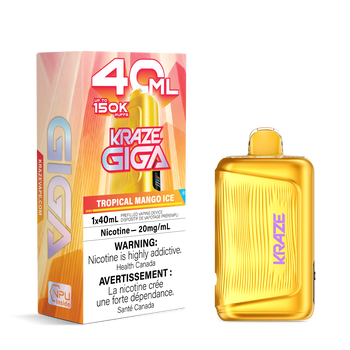 KRAZE GIGA 150K - Tropical Mango Ice