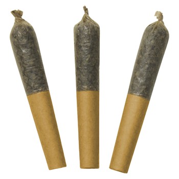 Hawaiian Plushers 60's+ Dbl Infused Pre-Rolls 3-Pack | 1.5g