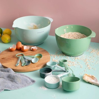 KITCHENCRAFT MIXING BOWL AND  MEASURING SET