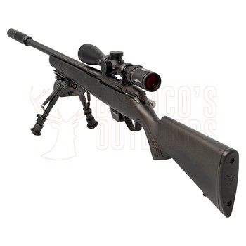 Tikka T1x MTR .22 LR 20" + Burris Droptine Rimfire 3-9x40 Ballistic Plex + 1/2-20 Suppressor