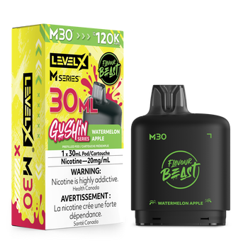 Level X Flavour Beast Gushin' Series M30 120K Pod - Watermelon Apple