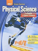 Holt Science Spectrum Physical Science With Earth and Space Science
