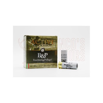 B&P Active Buckshot Copper Plated 30gm 200 Rnds