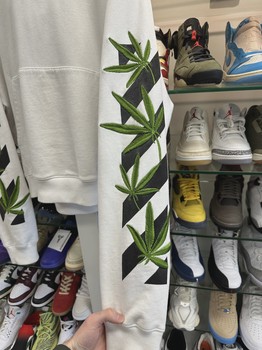 Off White Mariguana Hoodie • Pre-Owned [3939] - view 4